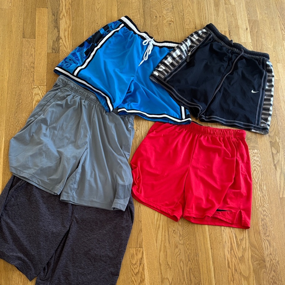 Nike Multi-Color Athletic Shorts bundle